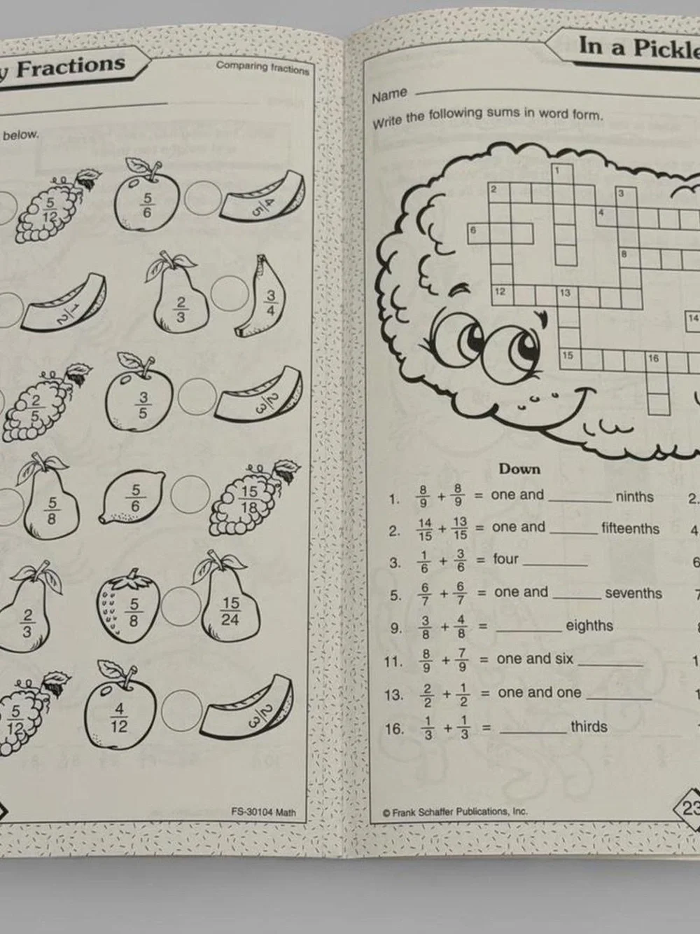 N/A math workbooks